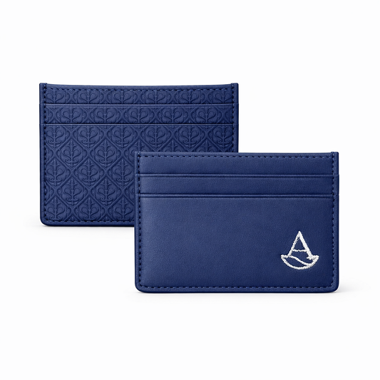 9 Amici Card Holder Dunkel Blau